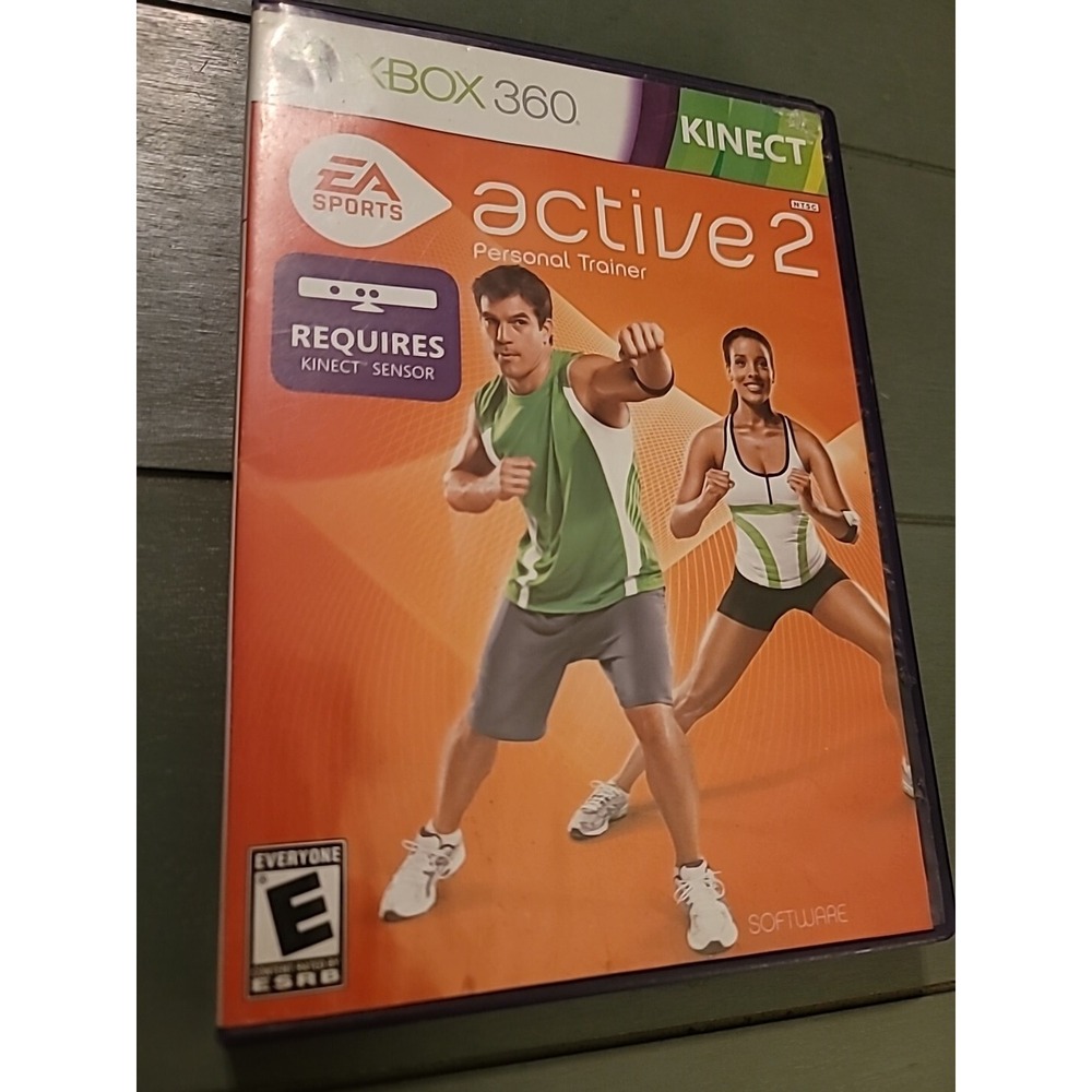 EA Sports Active 2 PERSONAL TRAINER Microsoft Xbox 360 Original Box W Manual